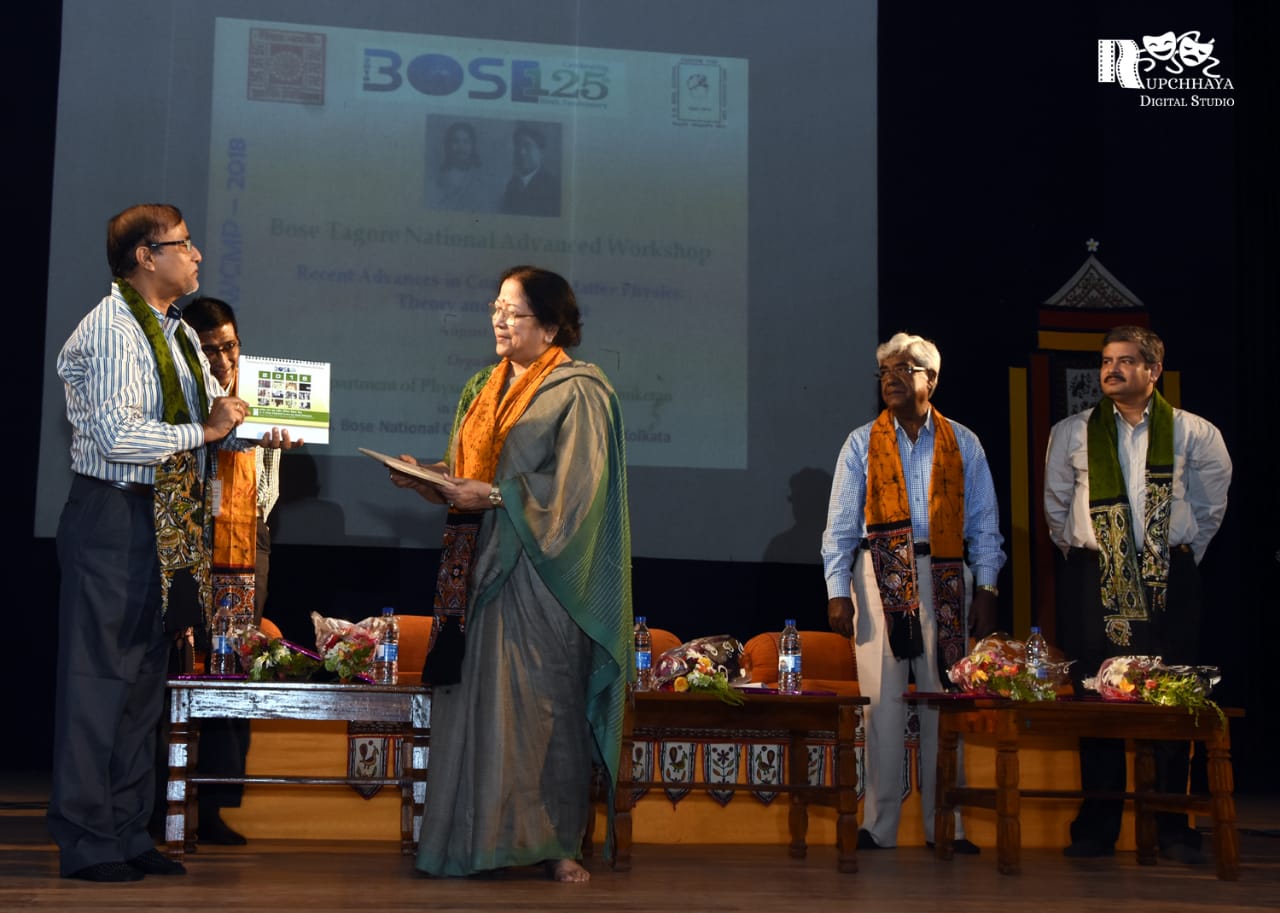 Bose Tagore National Advanced Workshop on �Recent Advances in Condensed Matter Physics: Theory and Experiment