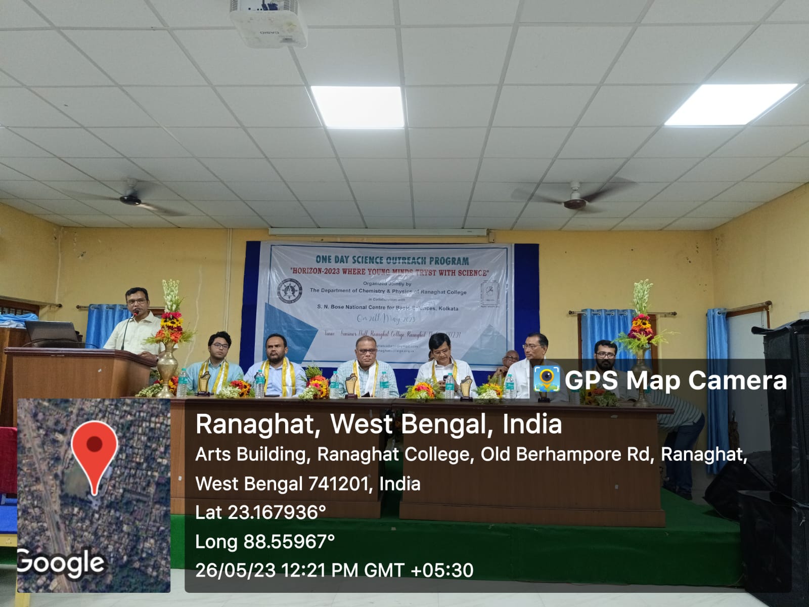 A One Day Science Outreach Program Horizon-23 Where Young Minds Tryst With Science at Ranaghat College, WB
