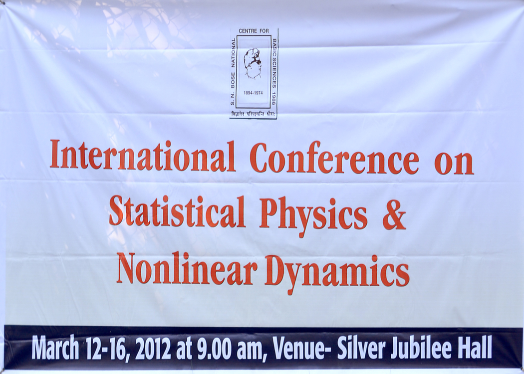 Statistical Phy,March 2012